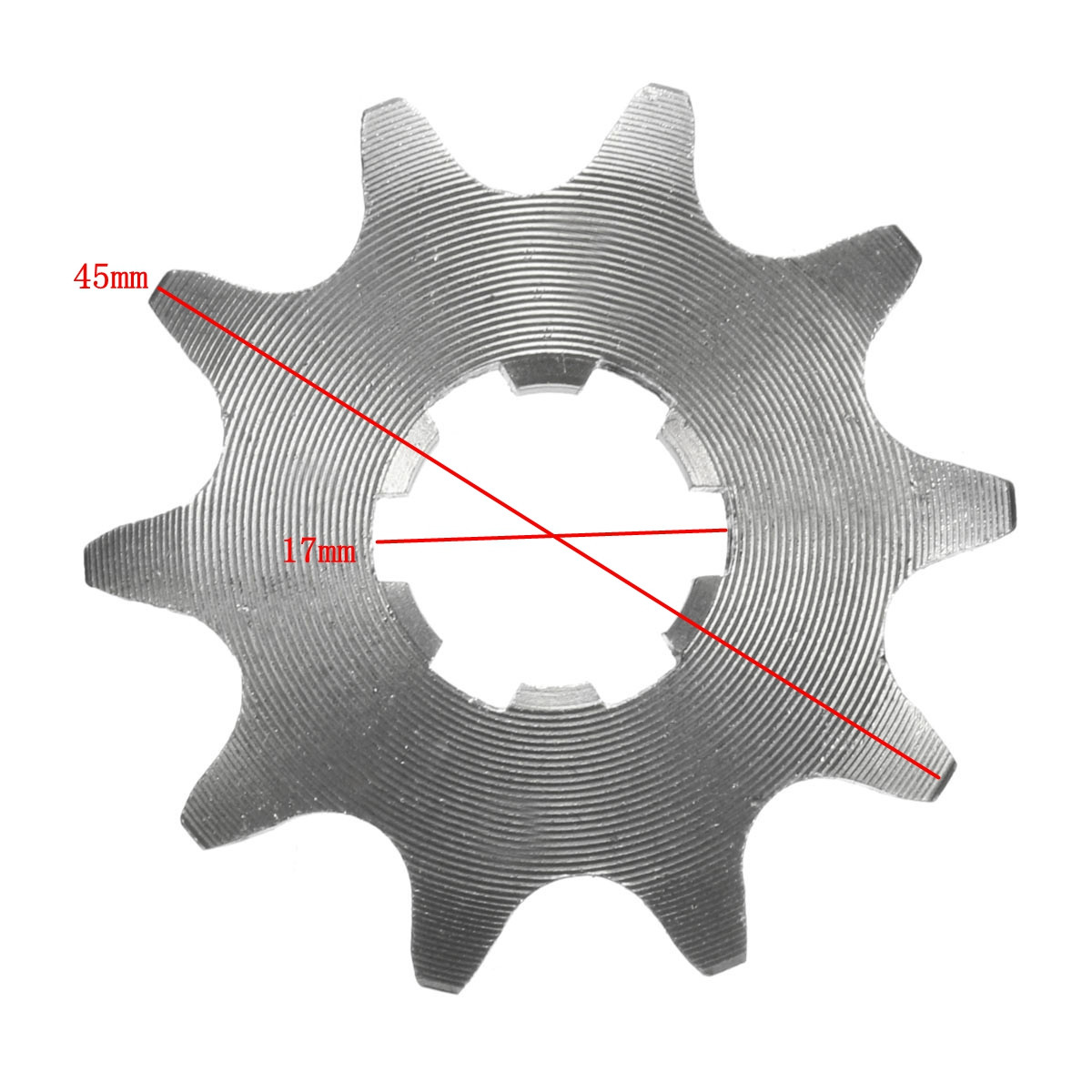 420-10111213141516171819-Tooth-Front-Counter-Sprocket-17mm-Shaft-For-70cc-110cc-125cc-Motorcycle-Pit-1079622