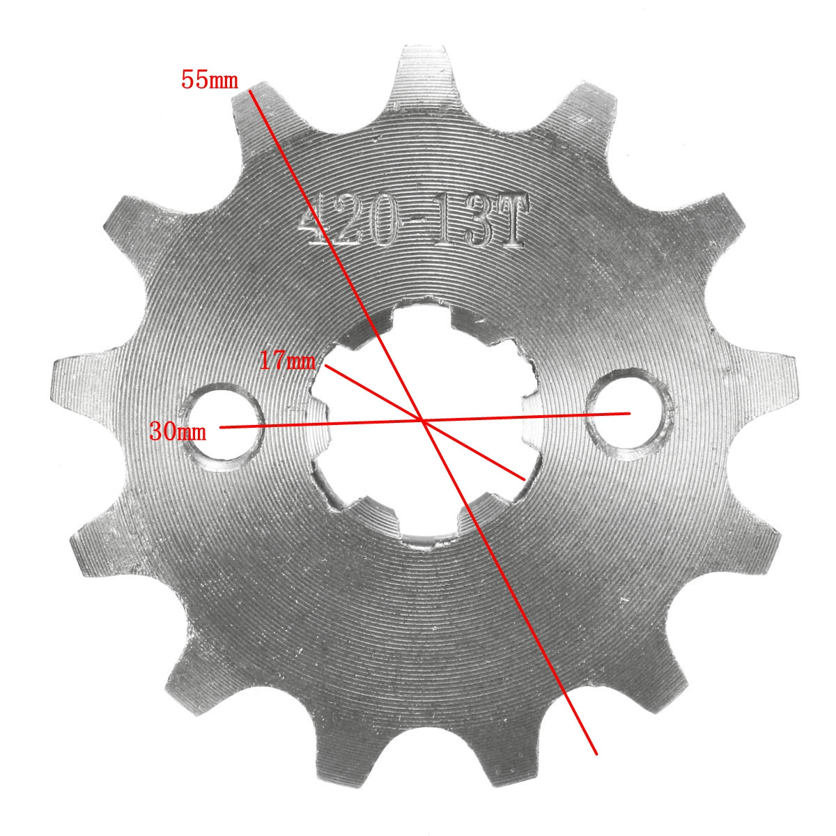 420-10111213141516171819-Tooth-Front-Counter-Sprocket-17mm-Shaft-For-70cc-110cc-125cc-Motorcycle-Pit-1079622