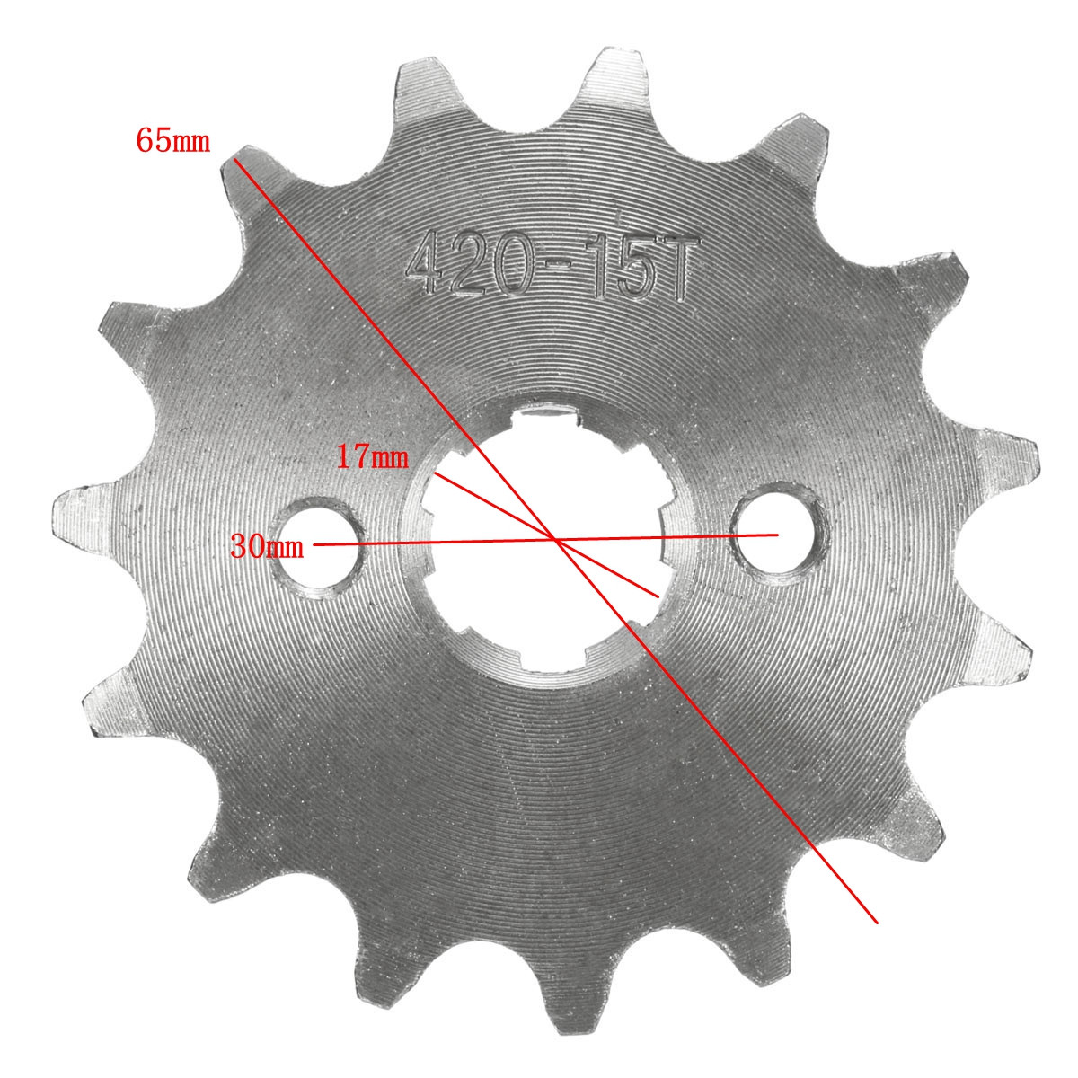 420-10111213141516171819-Tooth-Front-Counter-Sprocket-17mm-Shaft-For-70cc-110cc-125cc-Motorcycle-Pit-1079622