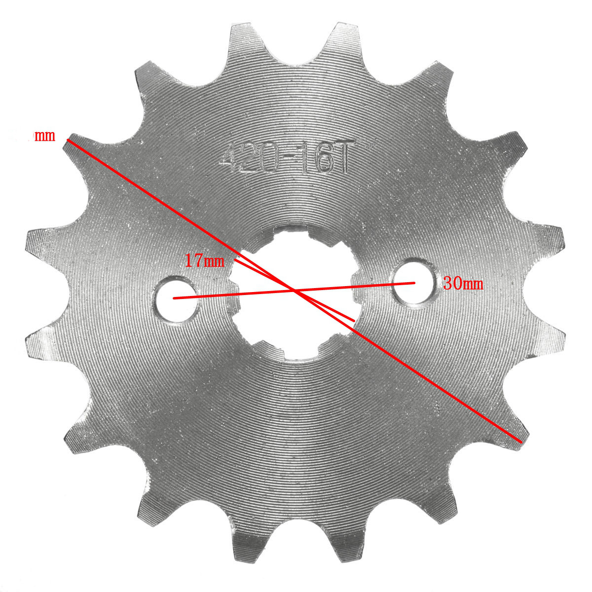 420-10111213141516171819-Tooth-Front-Counter-Sprocket-17mm-Shaft-For-70cc-110cc-125cc-Motorcycle-Pit-1079622