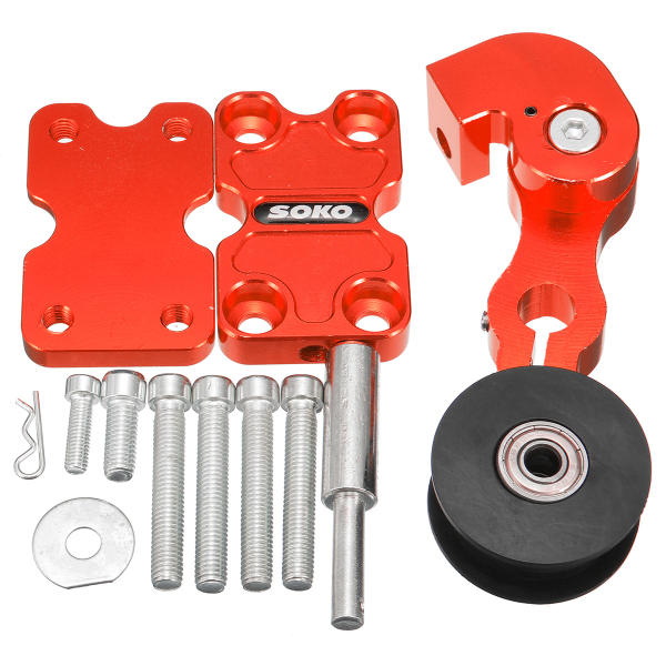 Motorcycle-Chain-Tensioner-Dirt-Bike-Bicycle-Single-Speed-Converter-Aluminium-1175981