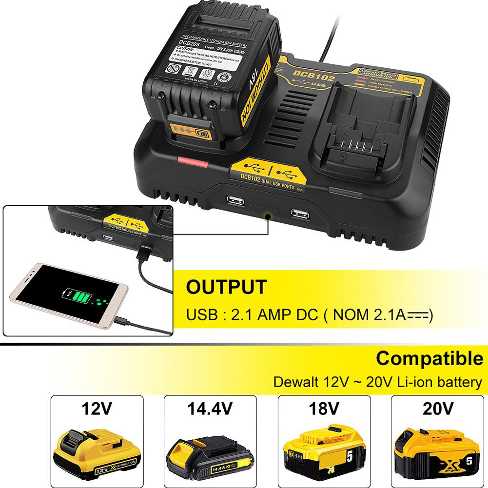 108V-20V-Dual-Twin-Port-Li-Ion-3A-Rapid-Battery-Charger-For-DCB105-DCB101-DCB102-DCB112-DCB205-1798688
