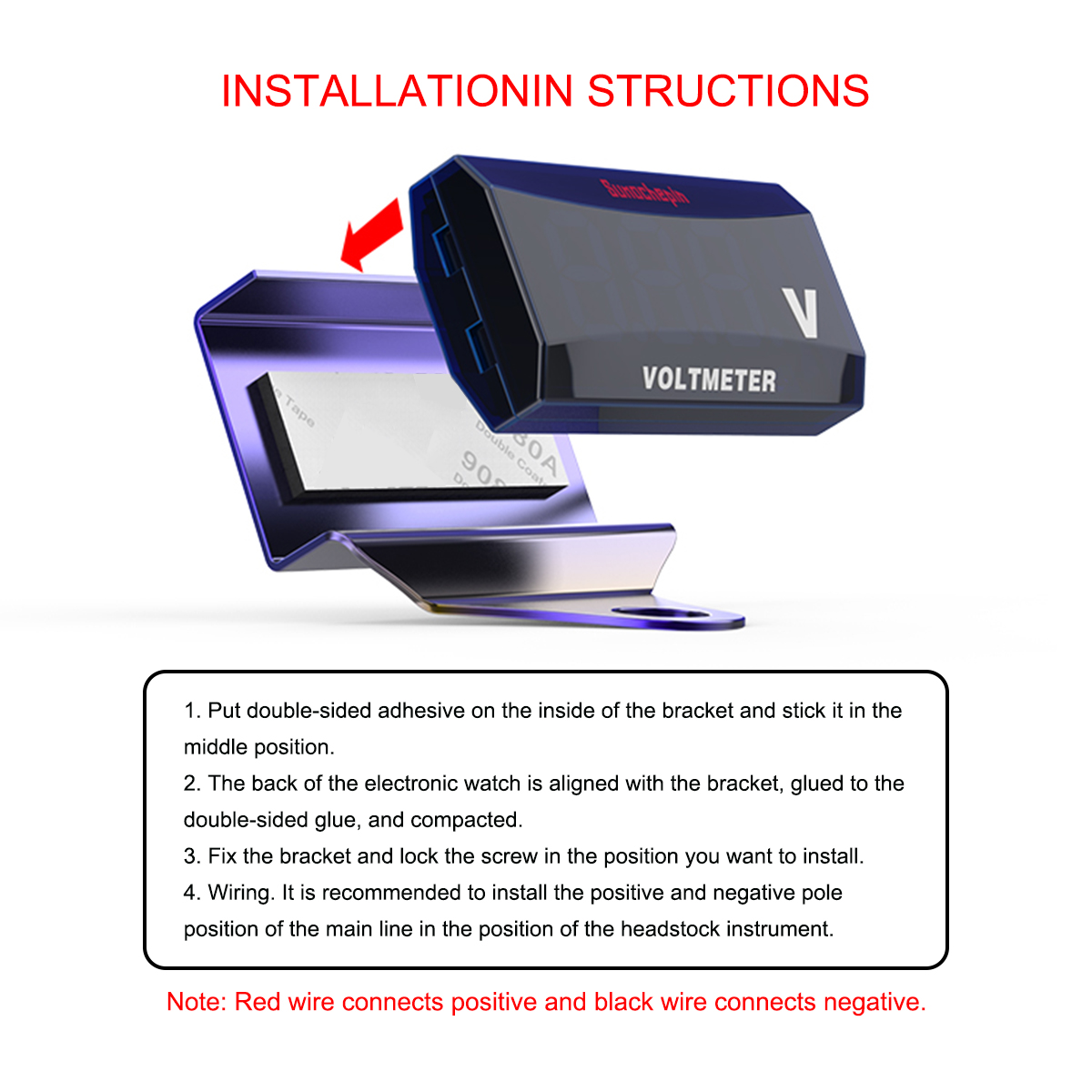 12-150V-LED-Display-Digital-Voltmeter-Voltage-Gauge-Panel-Meter-With-Bracket-For-Motorcycle-Scooter--1477033