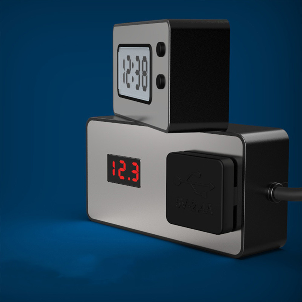 1224V-Waterproof-Multifunctional-Motorcycle-Dual-USB-Phone-Smart-Charger-With-Clock-Voltmeter-1431180
