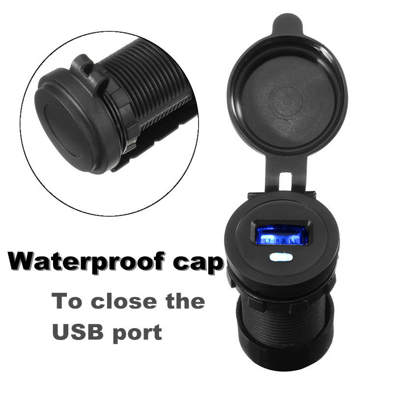 12V-1A-USB-Socket-Charger-with-Waterproof-Cap-For-BMW-Motorcycle-1278332