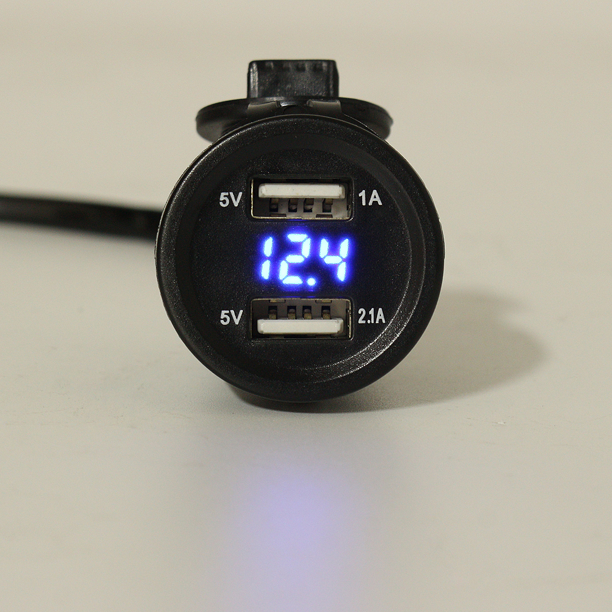12V-21A-1A-Dual-Usb-Charger-Socket-Voltage-Volt-Meter-Led-Light-For-Car-Motorcycle-1174437