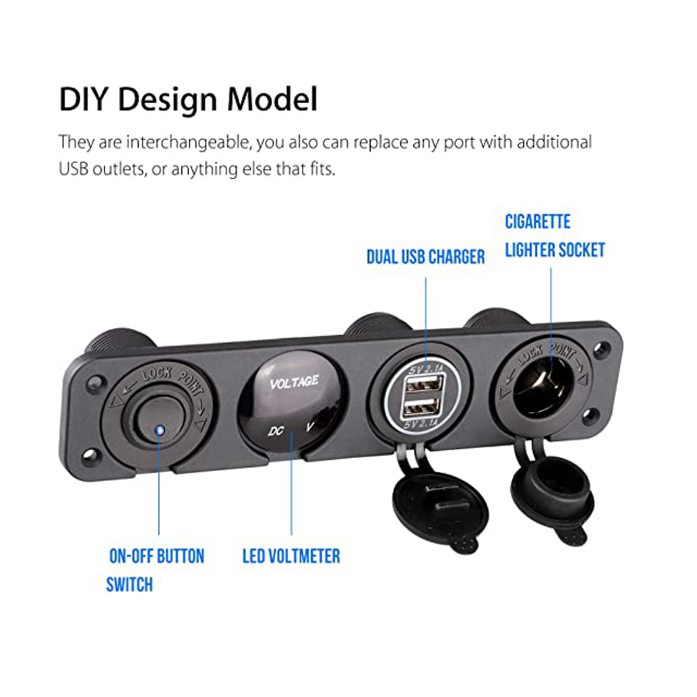 12V-24V-4-In-1-Dual-42A-USB-Charger-LED-Voltmeter-Power-Outlet-ON-OFF-Toggle-Switch-For-Car-Motorcyc-1695739
