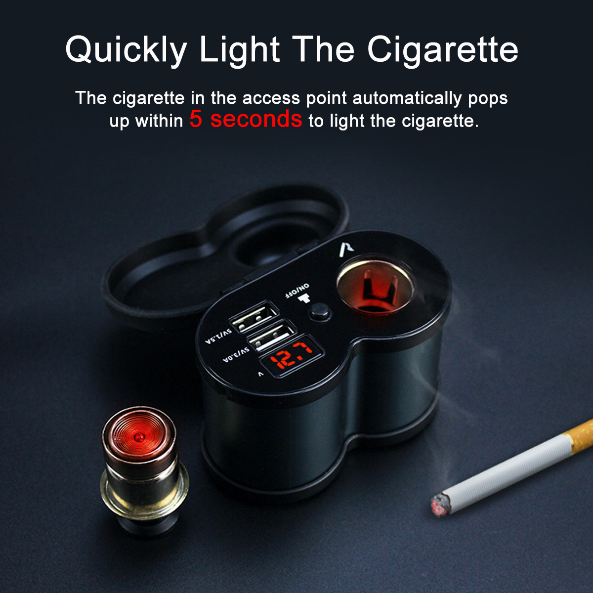 12V-24V-45A-Dual-USB-Fast-Charger-Power-Socket-Motorcycle-Aluminium-Waterproof-1527591