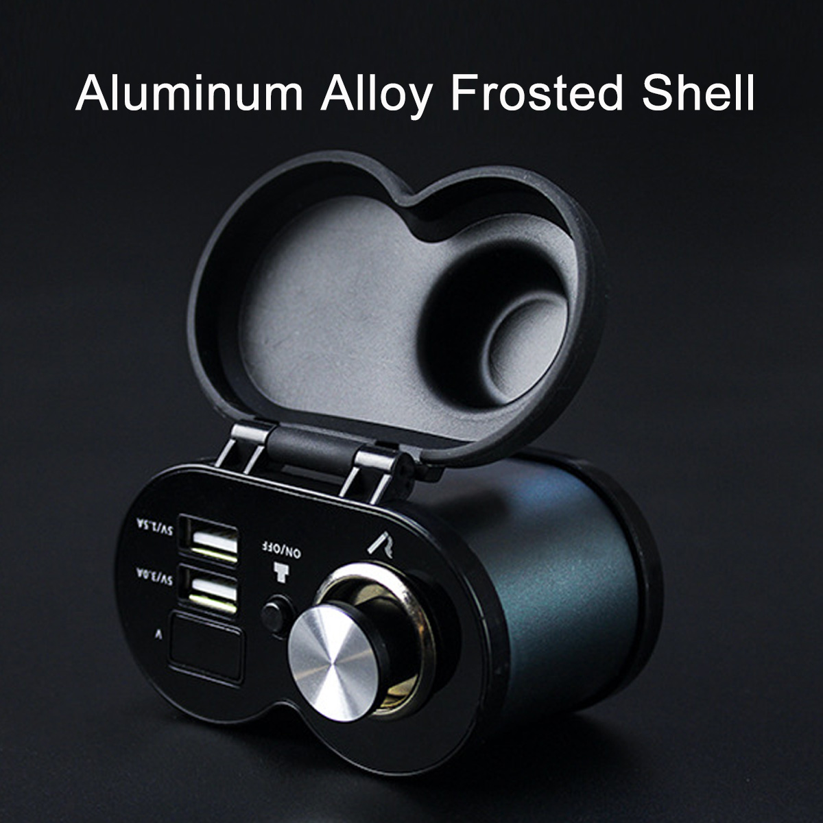 12V-24V-45A-Dual-USB-Fast-Charger-Power-Socket-Motorcycle-Aluminium-Waterproof-1527591