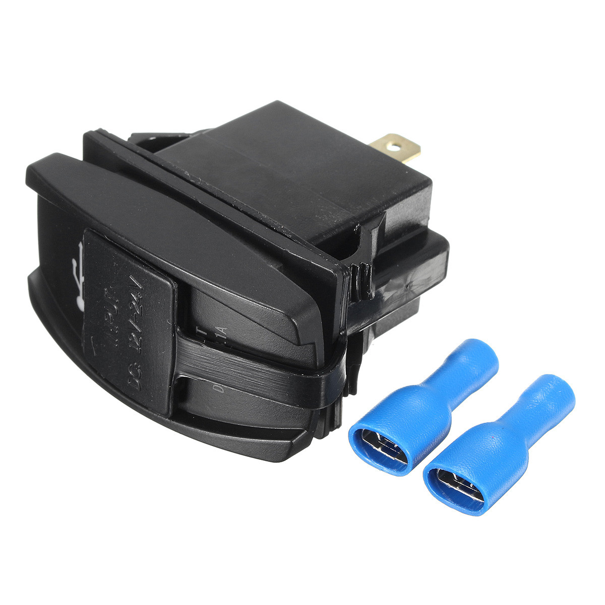 12V-24V-Red-LED-Dual-USB-Charger-Backlit-UTV-Rocker-Switch-For-Motorcycle-Car-Truck-Boat-1118896