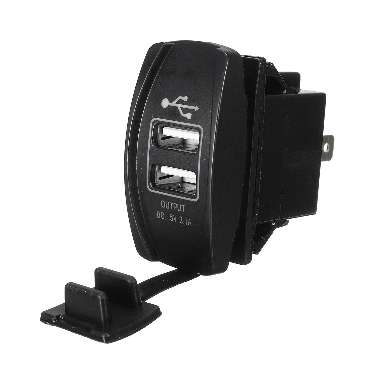12V-24V-Red-LED-Dual-USB-Charger-Backlit-UTV-Rocker-Switch-For-Motorcycle-Car-Truck-Boat-1118896