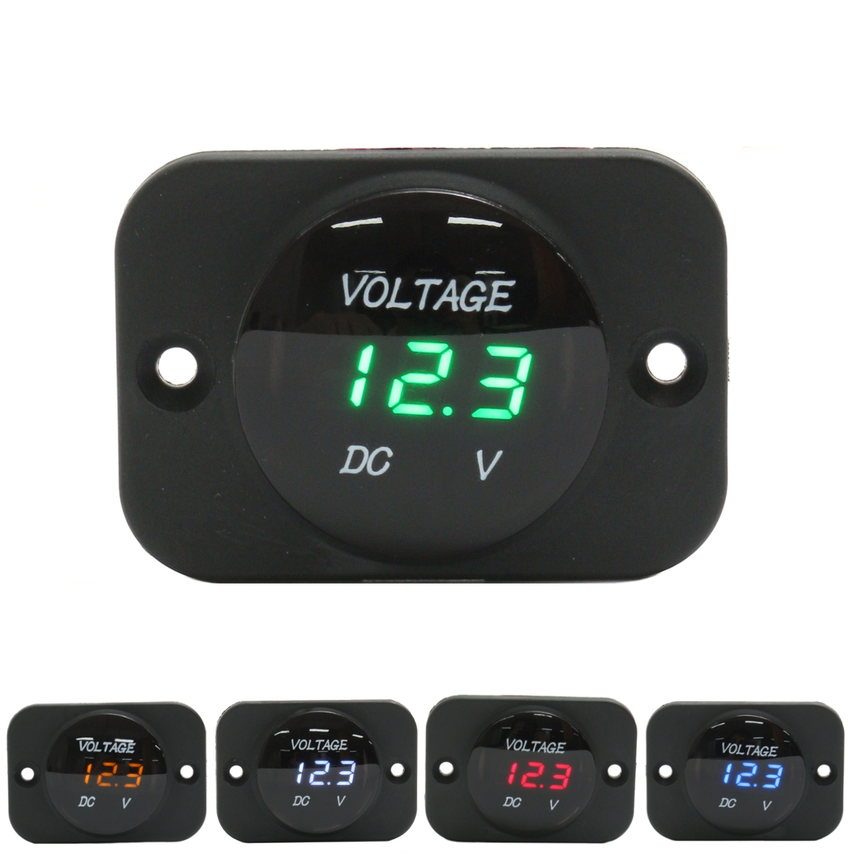 12V-24V-Waterproof-LED-Volt-Meter-Voltage-Meter-Gauge-For-Car-Motorcycle-Boat-Marine-1115431
