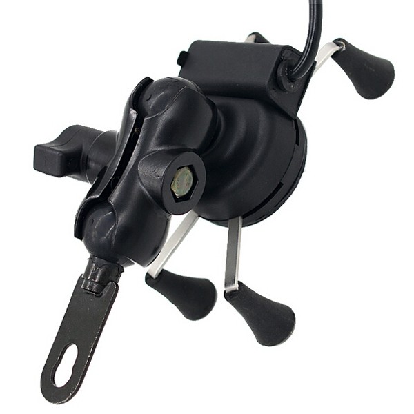 12V-30V-35-6-inch-Motorcycle-Phone-GPS-Holder-X-Style-USB-Charger-Power-Outlet-Socket-1012214