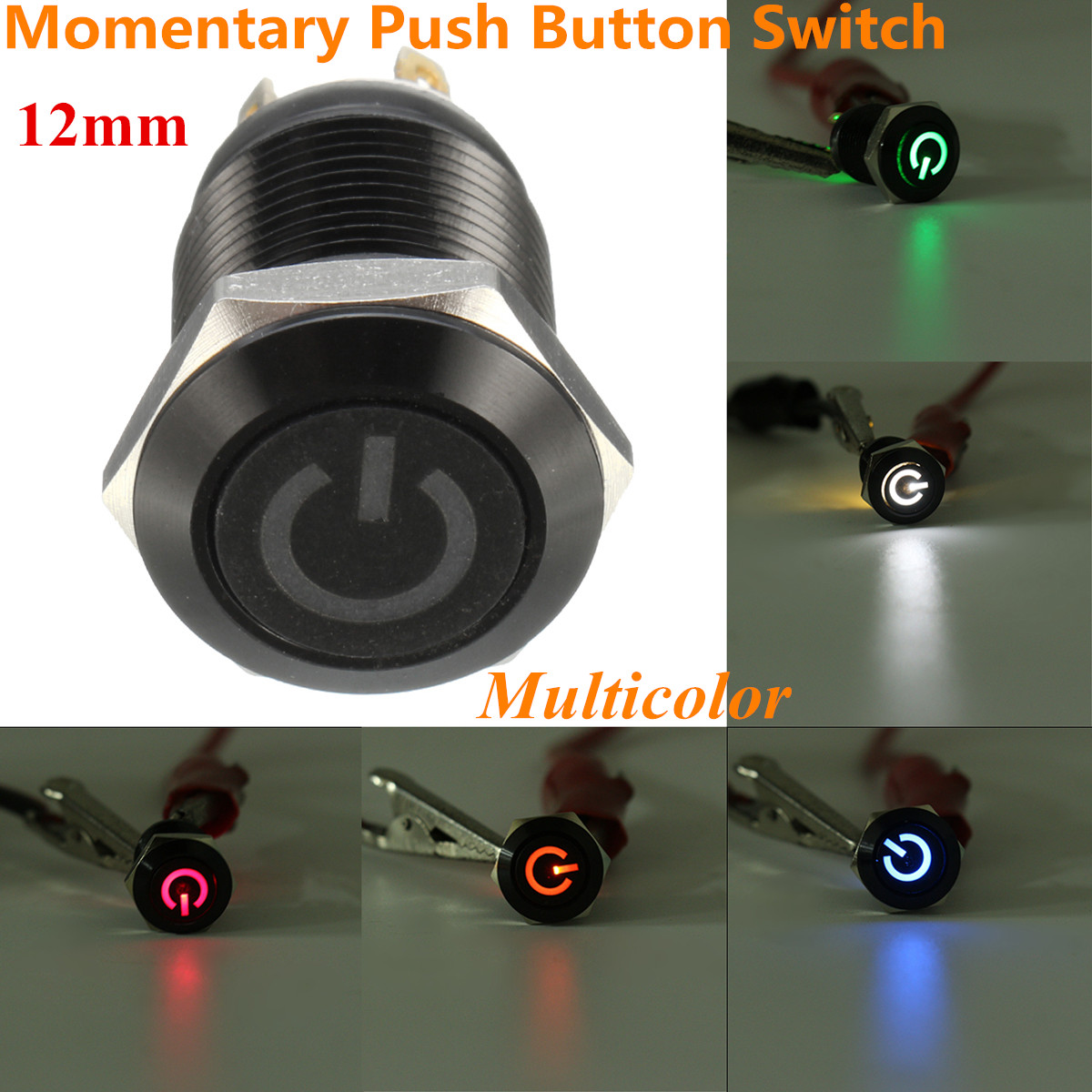 12V-4-Pin-12mm-LED-Metal-Push-Button-Momentary-Power-Switch-Waterproof-1258130