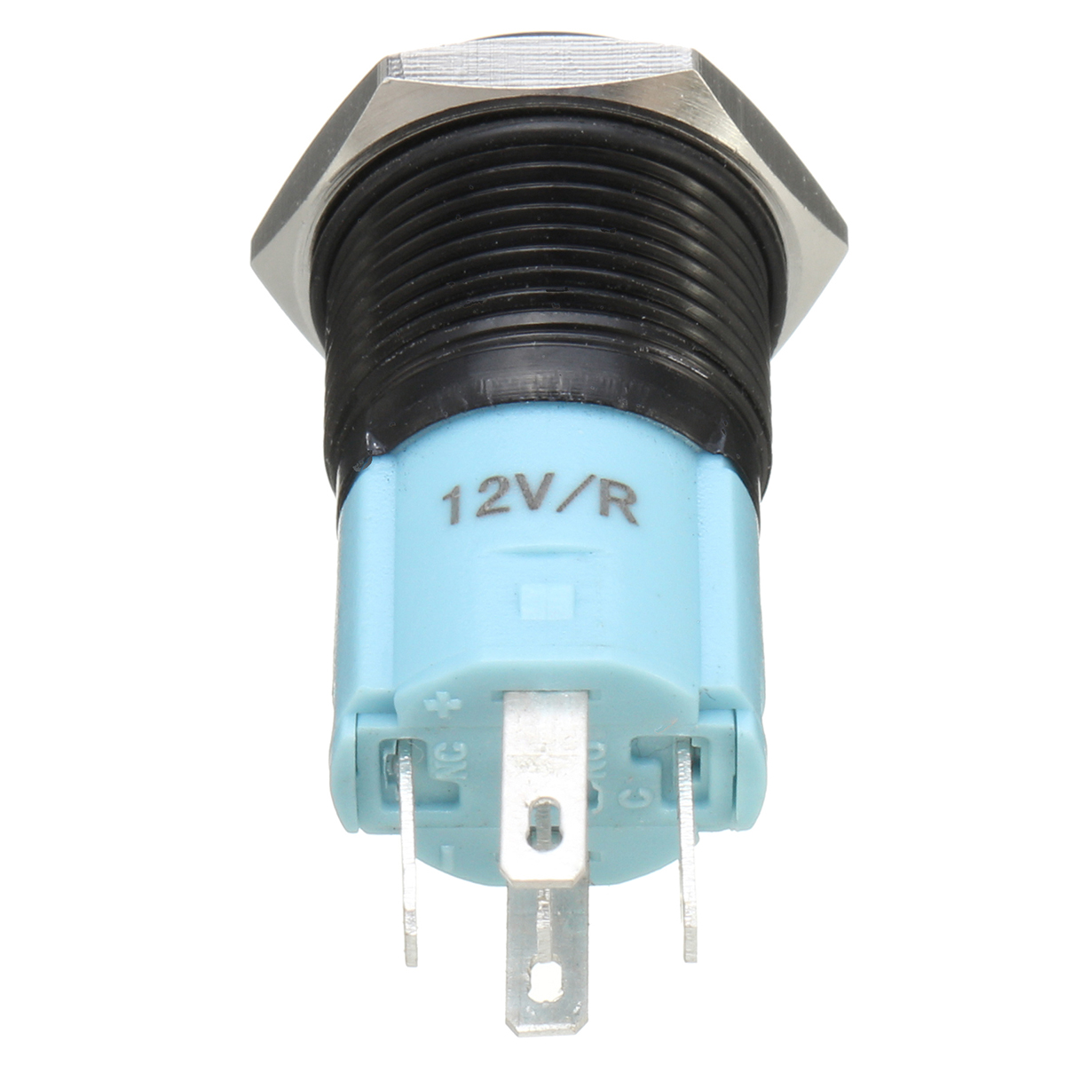 12V-5-Pin-16mm-LED-Light-Metal-Push-Button-Momentary-Switch-Waterproof-1258131