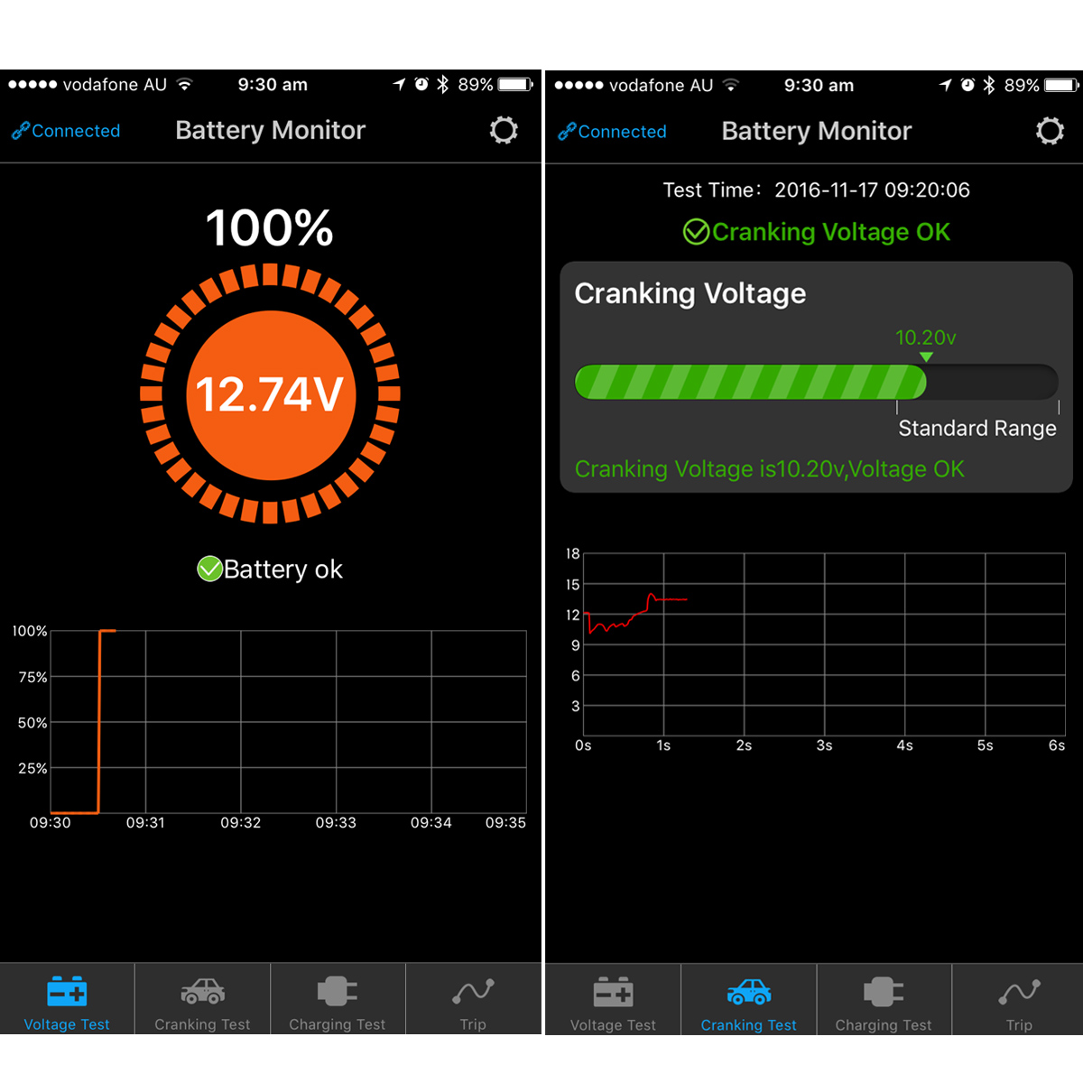 12V-Battery-Monitor-Via-blue-tooth-40-Voltage-Meter-Tester-WAuto-Alarm-BM2-1670915