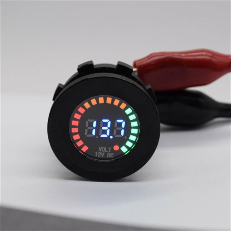 12V-DC-LED-Panel-Voltmeter-Car-Motorcycle-Waterproof-Digital-Voltage-Socket-Meter-Gauge-1611555