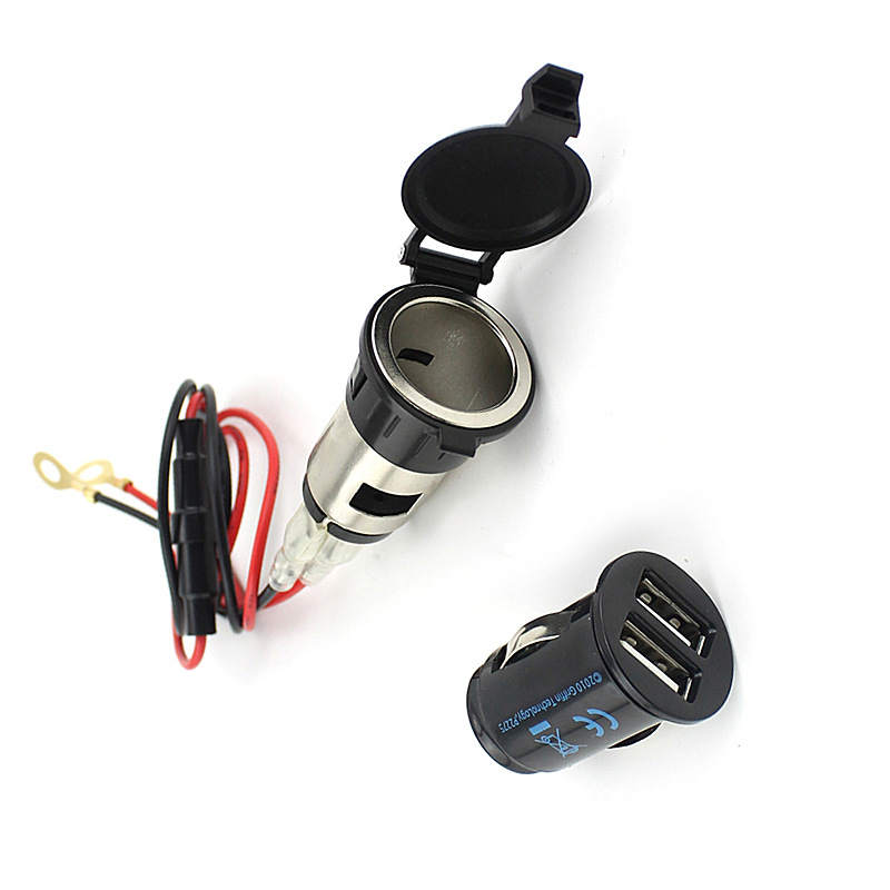 12V-Dual-USB-Charger-Vehicle-Socket-Adapter-Motorcycle-Auto-Car-938309