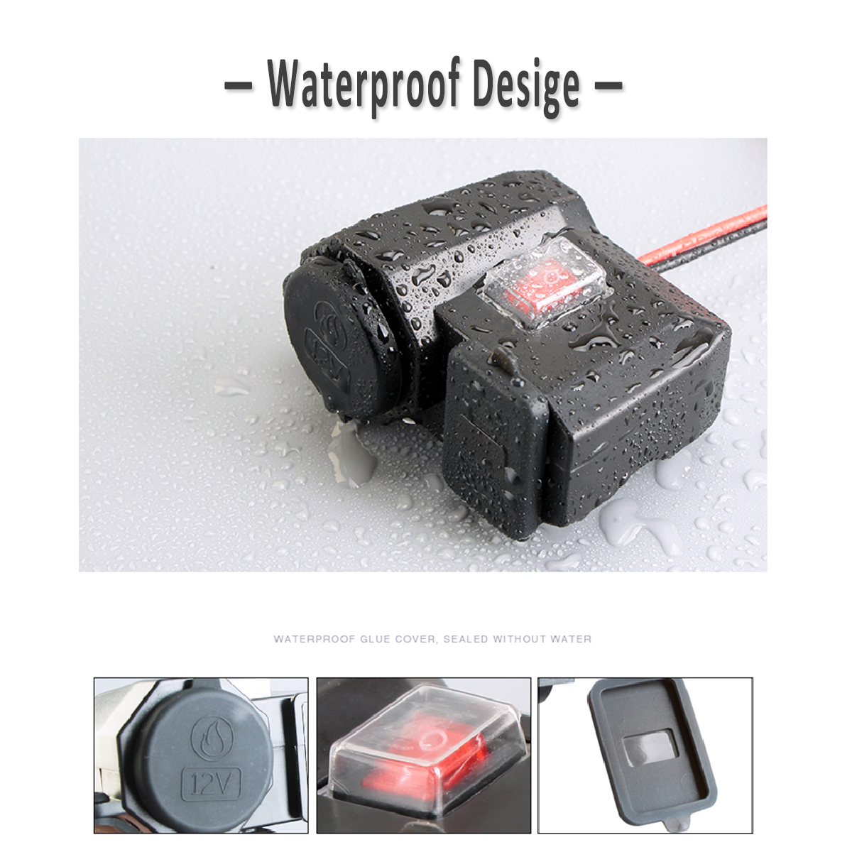 12V-Waterproof-Dual-USB-Charger-Power-Adapter-Socket--Voltage-Voltmeter-1407372
