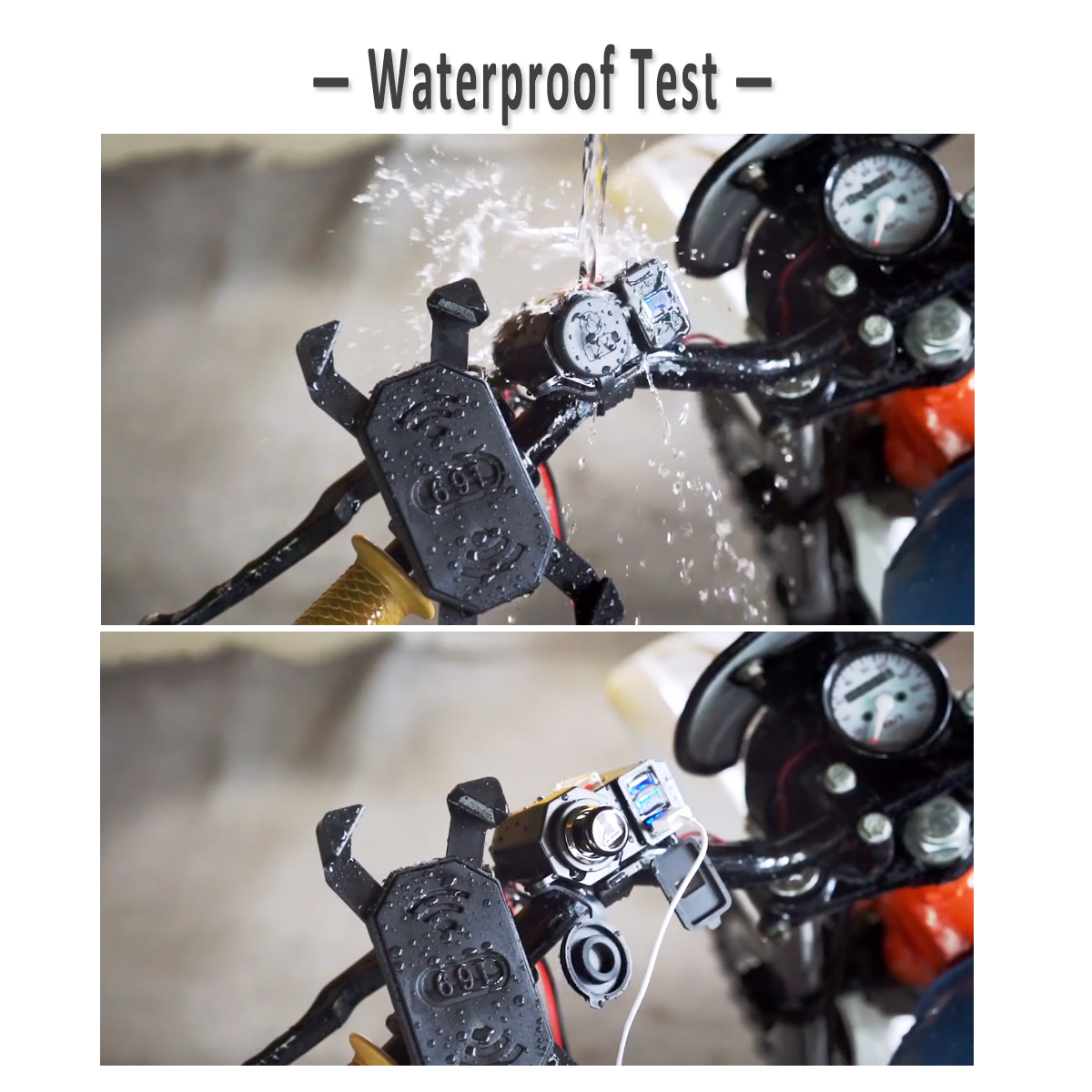 12V-Waterproof-Dual-USB-Charger-Power-Adapter-Socket--Voltage-Voltmeter-1407372