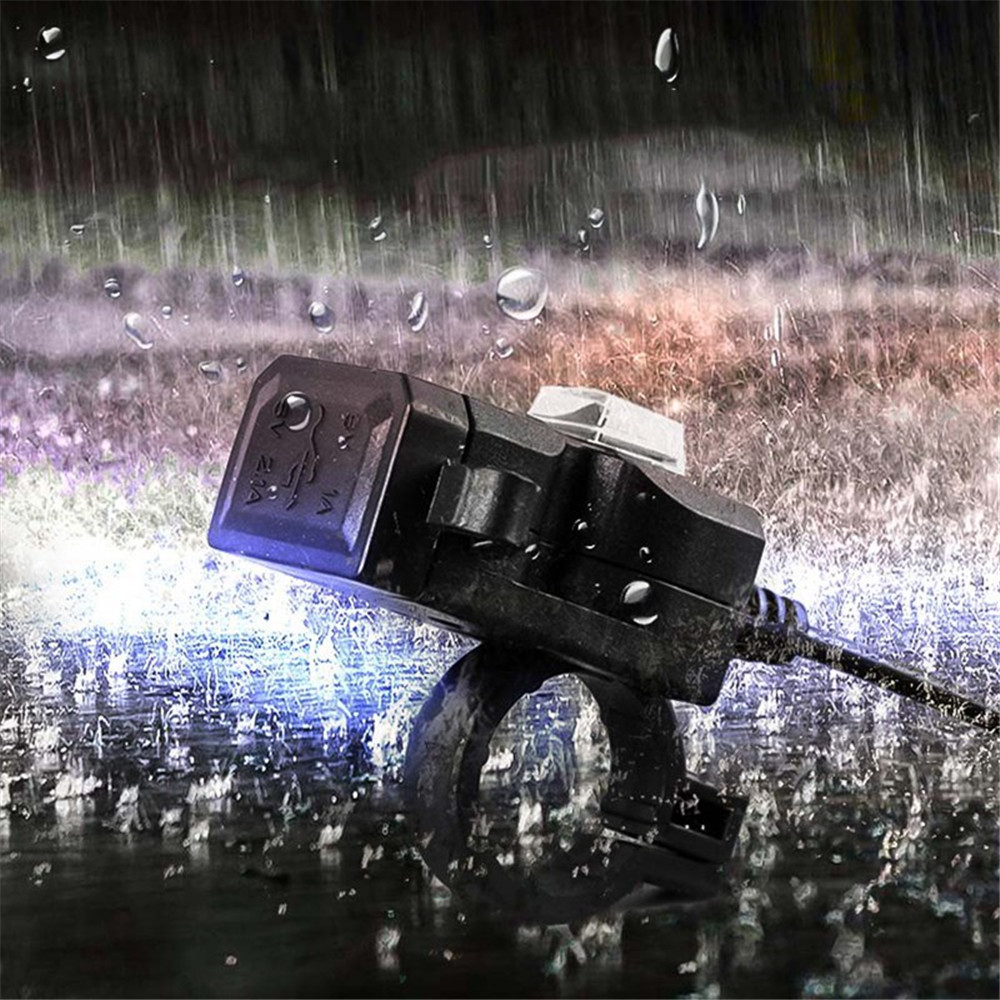 12V-Waterproof-Dual-USB-Port-Motorcycle-Handlebar-Charger-1A21A-Adapter-Power-Supply-Socket-1397466