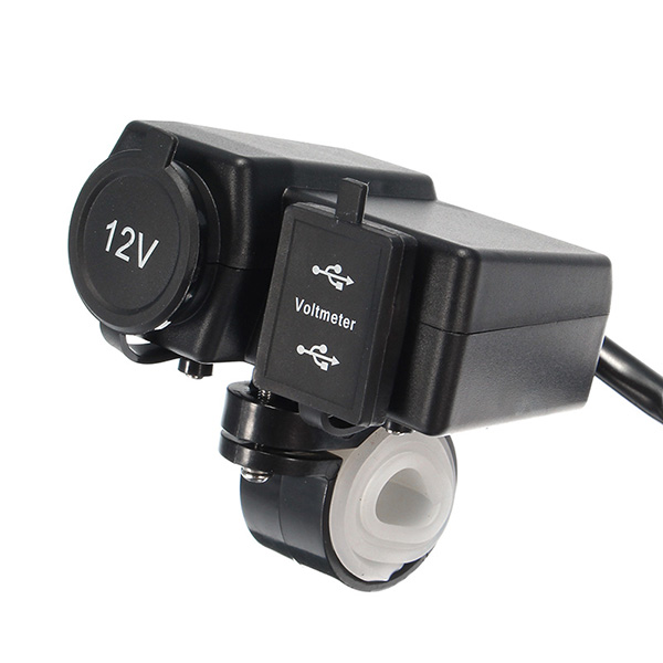 12V24V-31A-Waterproof-Motorcycle-Dual-Usb-Charger-LED-Volt-Meter-VoltmeterSocket-1171694