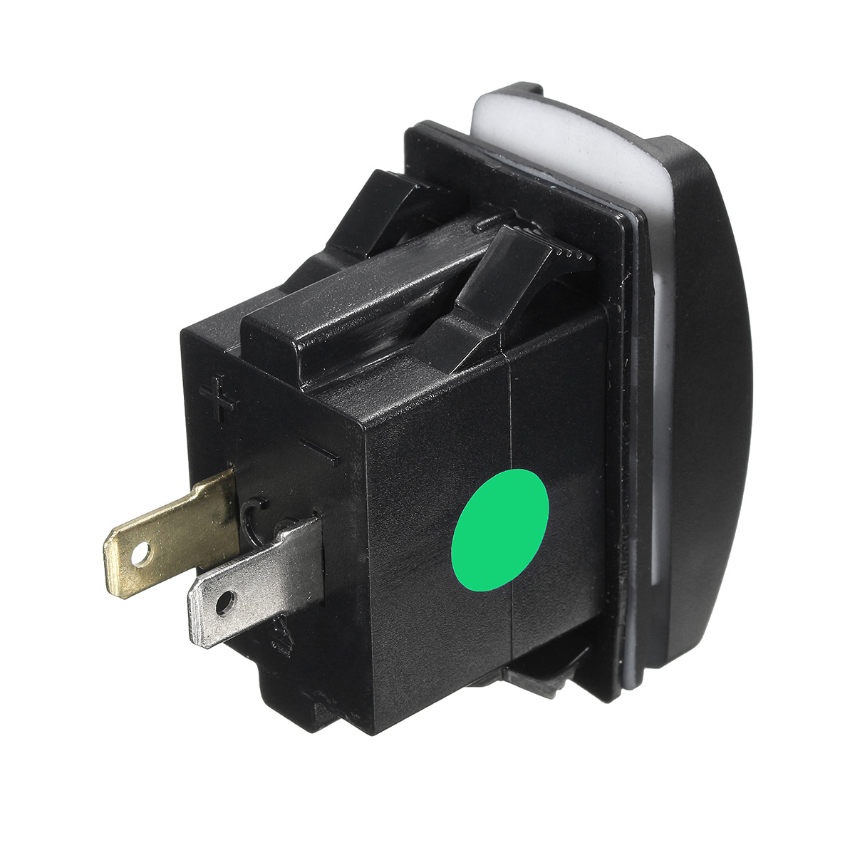 12V24V-Green-LED-Backlit-Car-Boat-Dual-USB-Charger-5V-31A-Output-Rocker-Switch-1119564
