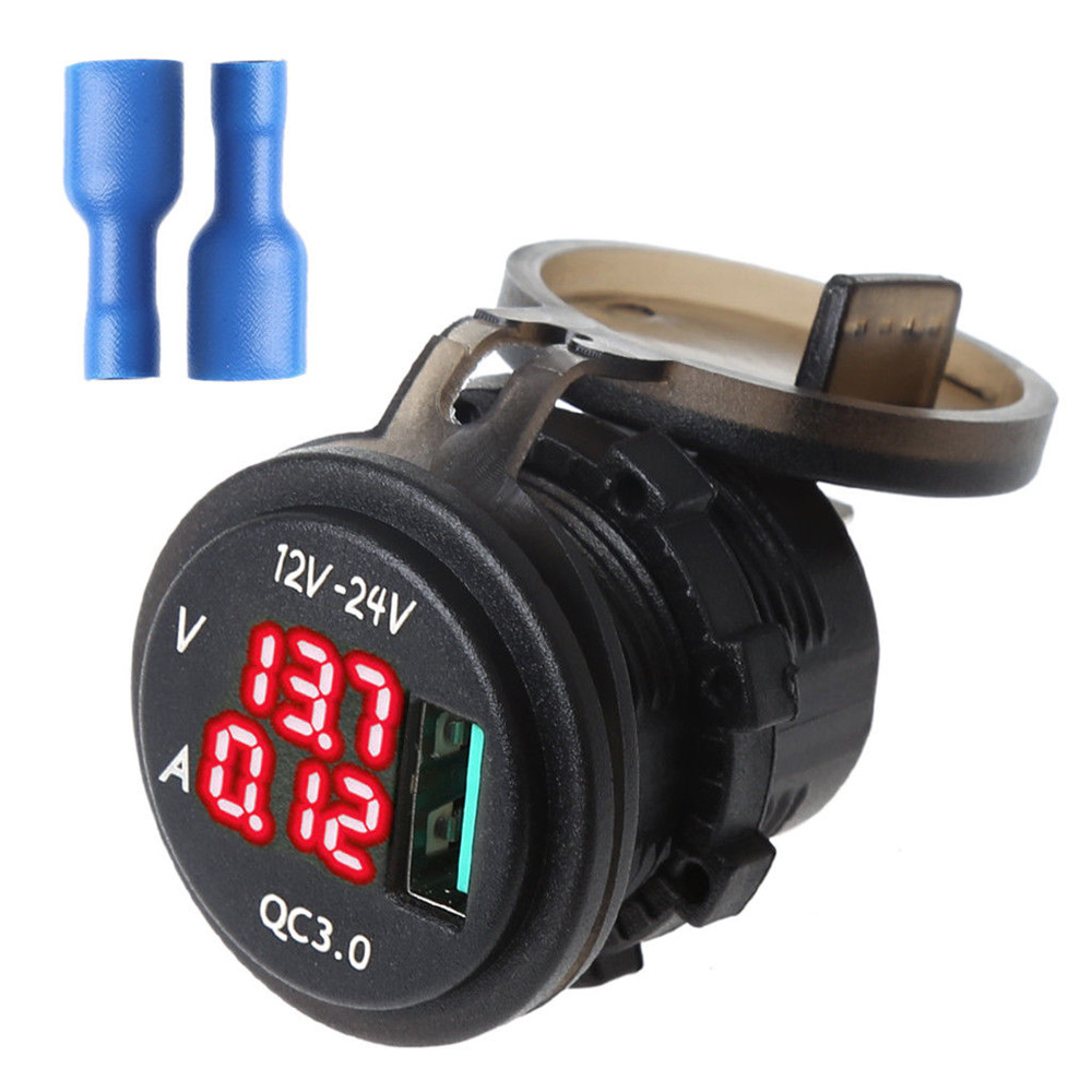 12V24V-QC-30-LED-USB-Charger-Socket-Voltmeter-Current-Display-For-Boat-Motorcycle-1297776