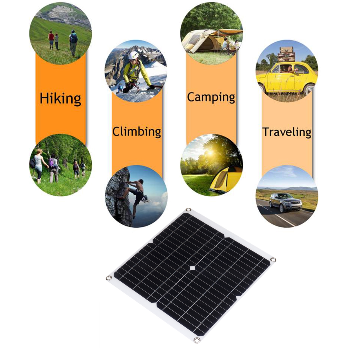 18V-50W-PV-Solar-Panel-Charger-Kit-Monocrystalline-Solar-Panels-with-10-In-1-Adapter-Cable-1779937