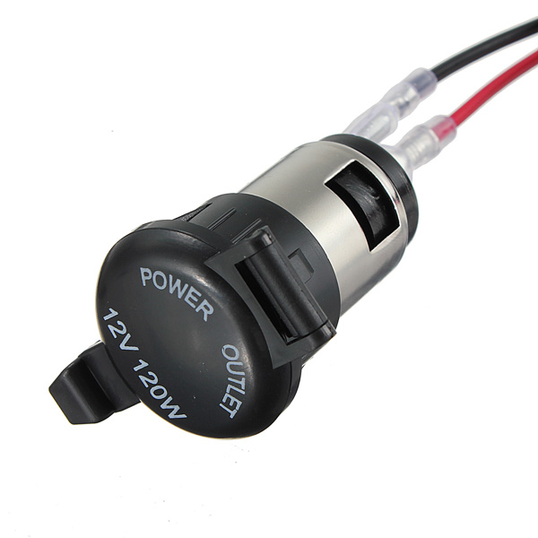 2Pcs-12V-120W-Car-Lighter-Motorcycle-Bike-Tractor-Power-Socket-Plug-Outlet-941220