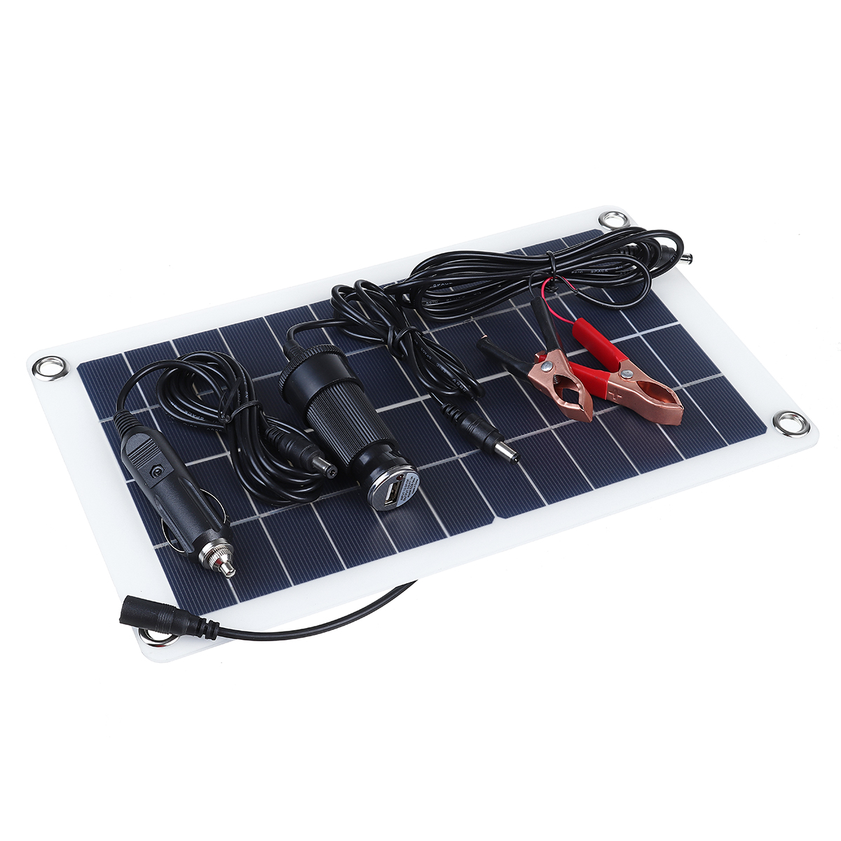 30W-12V-Solar-Panel-Monocrystalline-Silicon-Battery-Charger-Kit-Trickle-Portable-For-Car-Van-Boat-Ca-1779934