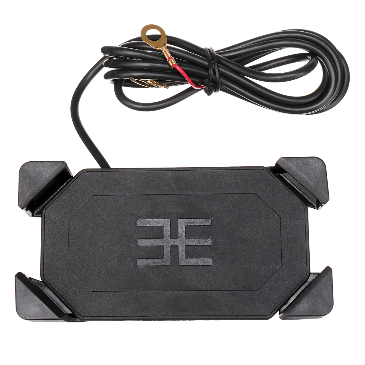 35-6inch-USB-Charing-Cell-Phone-GPS-Holder-Motorcycle-Bike-Handlebar-Mount-Black-1514250