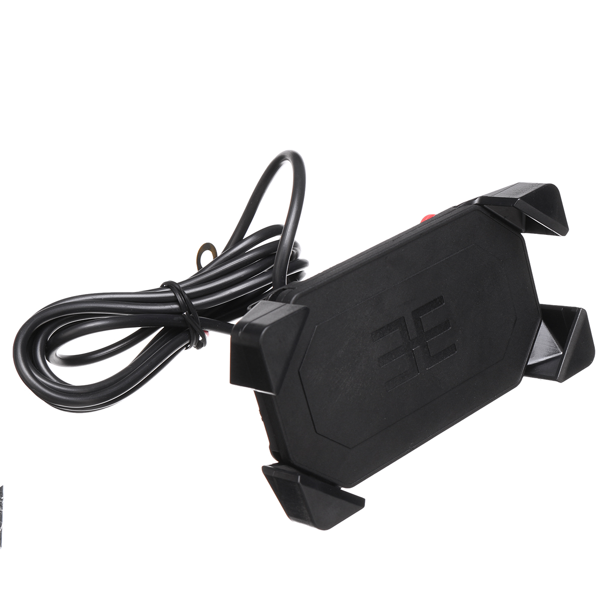 35-6inch-USB-Charing-Cell-Phone-GPS-Holder-Motorcycle-Bike-Handlebar-Mount-Black-1514250