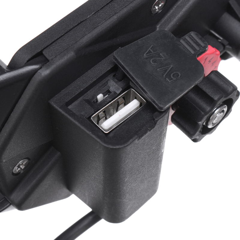 35-6inch-USB-Charing-Cell-Phone-GPS-Holder-Motorcycle-Bike-Handlebar-Mount-Black-1514250