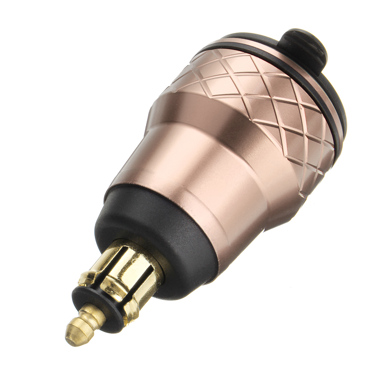 42A-12-24V-CNC-Dual-USB-Charger-LCD-Display-HellaDIN-Socket-For-BMW-1313637