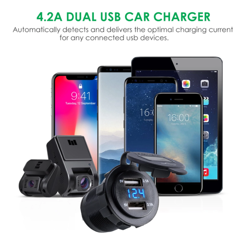 42A-Waterproof-Car-2-Port-Dual-USB-Charger-Socket-Power-Outlet-with-Voltmeter-LED-Light-for-12-24V-C-1791321