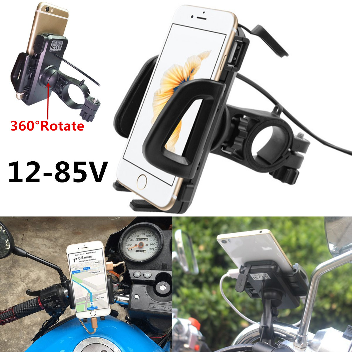 47-6-inch-Phone-GPS-Navigation-Holder-12V-85V-USB-Charger-for-Motorcycle-Electric-Bicycle-Scooter-Ha-1133004