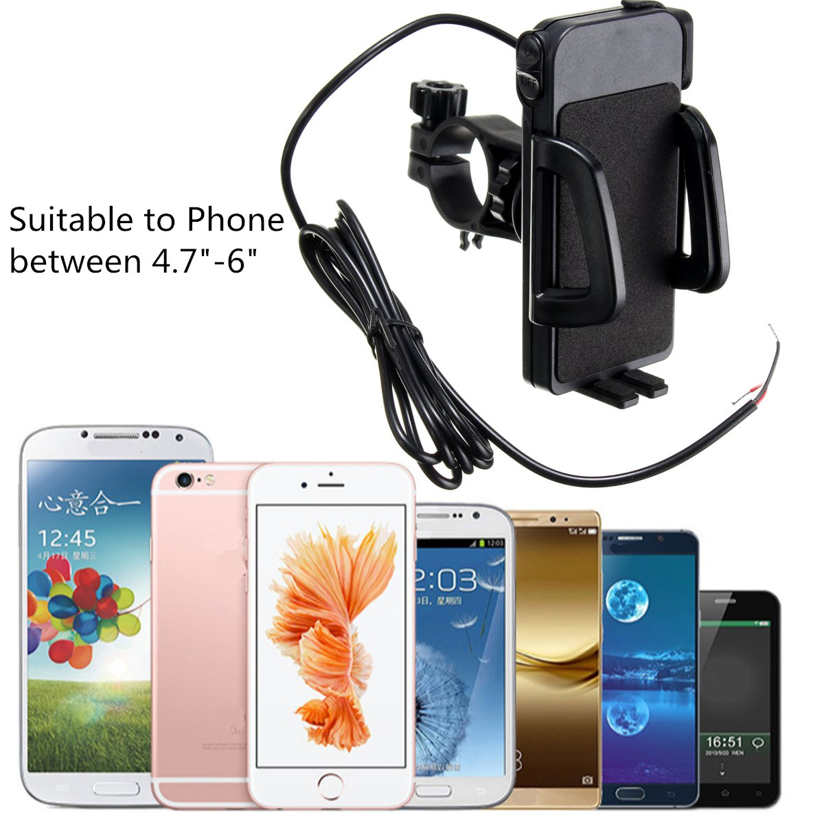 47-6-inch-Phone-GPS-Navigation-Holder-12V-85V-USB-Charger-for-Motorcycle-Electric-Bicycle-Scooter-Ha-1133004