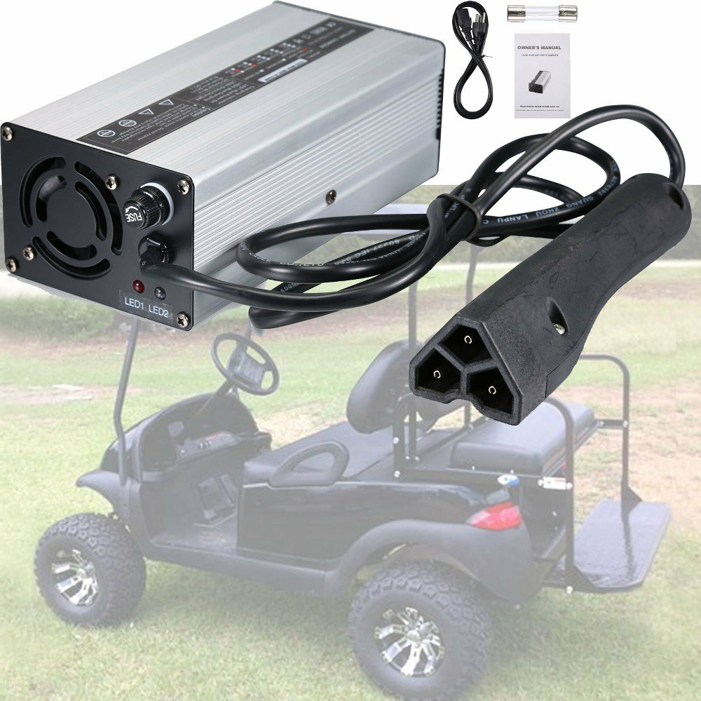 48V-6A-Battery-Charger-RXV-Plug-For-Ez-Go-Club-Golf-Cart-Car-1596498