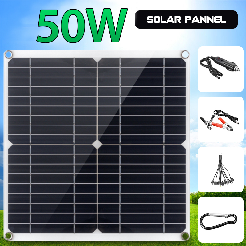 50W-18V-Solar-Panel-USB-Power-Bank-Solar-Panel-Kit-Complete-Charger-with-10-IN-1-Charging-Line-for-B-1779958