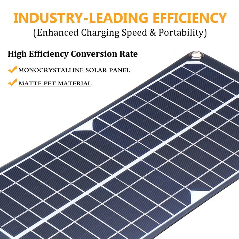 50W-Flexible-Solar-Panel-USB-18V-Smartphone-Charger-Monocrystalline-Power-Charger-Solar-Panel-Kit-Co-1775629