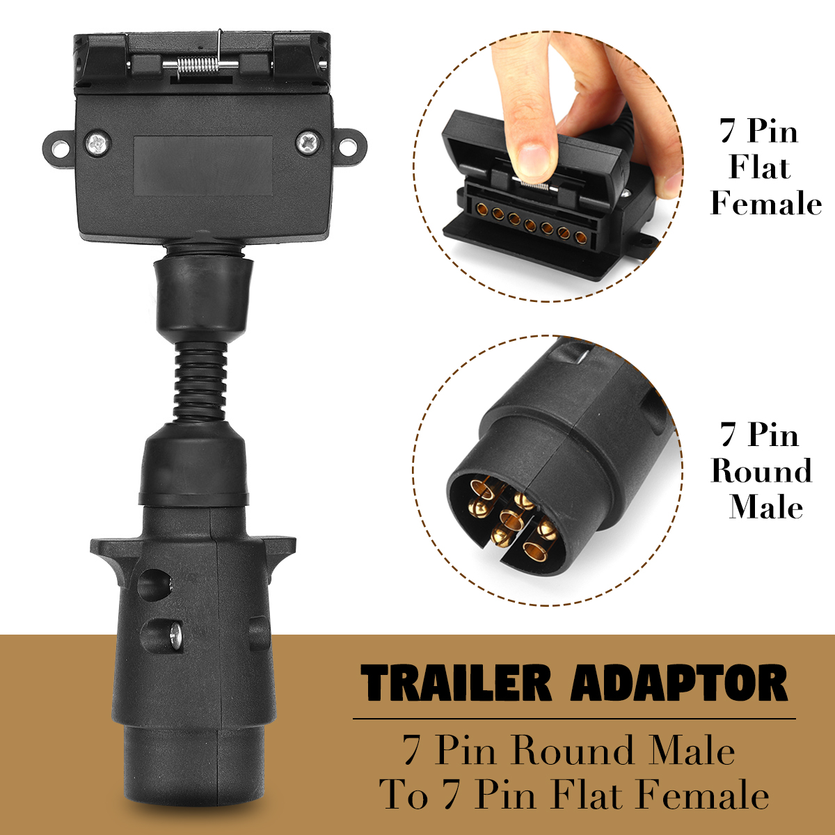 7Pin-Round-Female-To-7-Pin-Flat-Female-Trailer-Adaptor-Electric-Towing-Converter-1557519