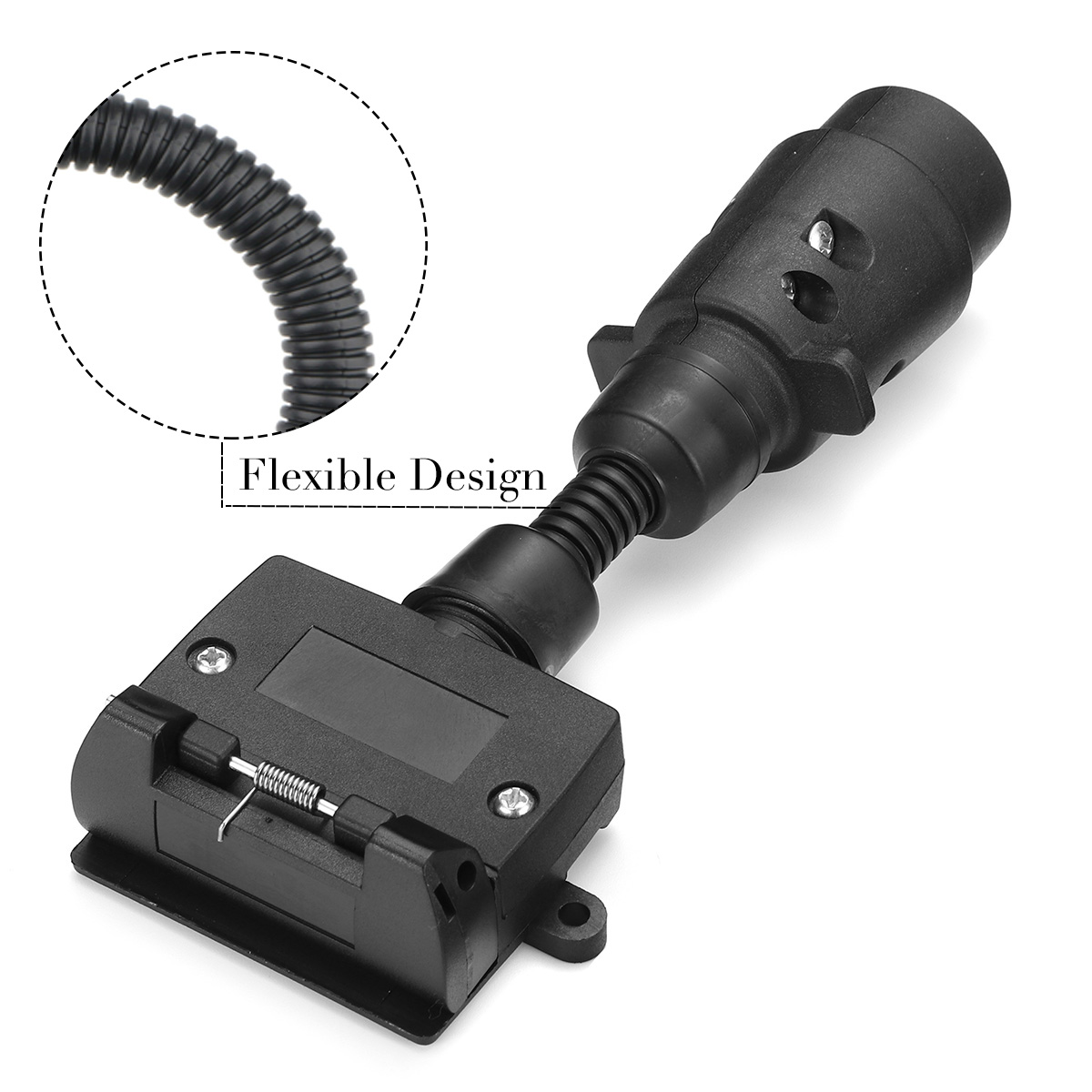 7Pin-Round-Female-To-7-Pin-Flat-Female-Trailer-Adaptor-Electric-Towing-Converter-1557519