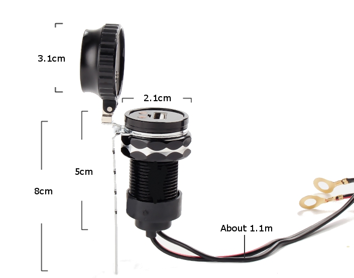 9-30V-Motorcycle-Car-Waterproof-USB-Charger-LED-Digital-Volt-Meterr-1047303