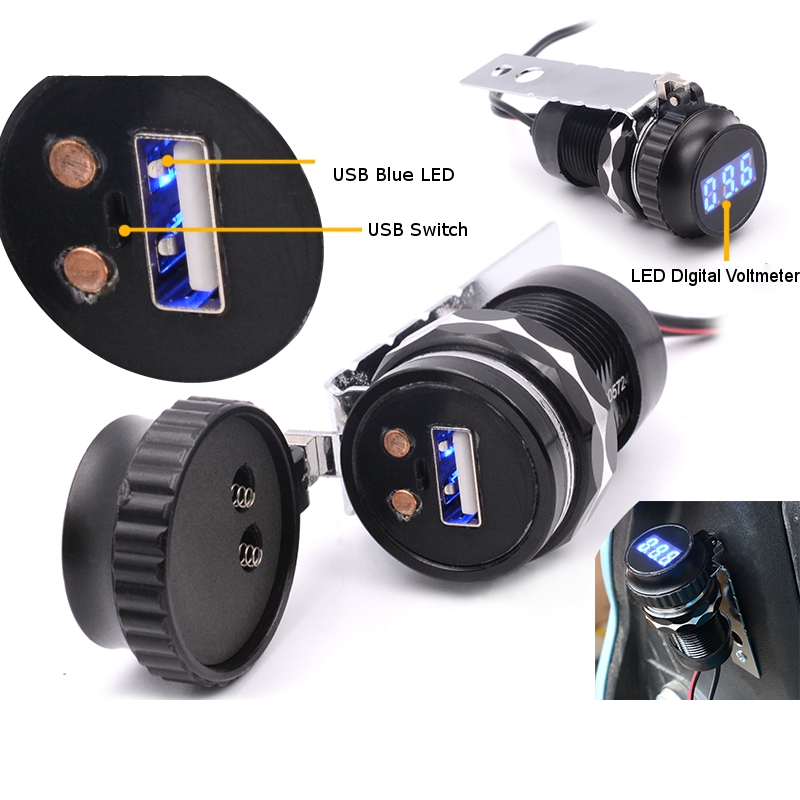 9-30V-Motorcycle-Car-Waterproof-USB-Charger-LED-Digital-Volt-Meterr-1047303