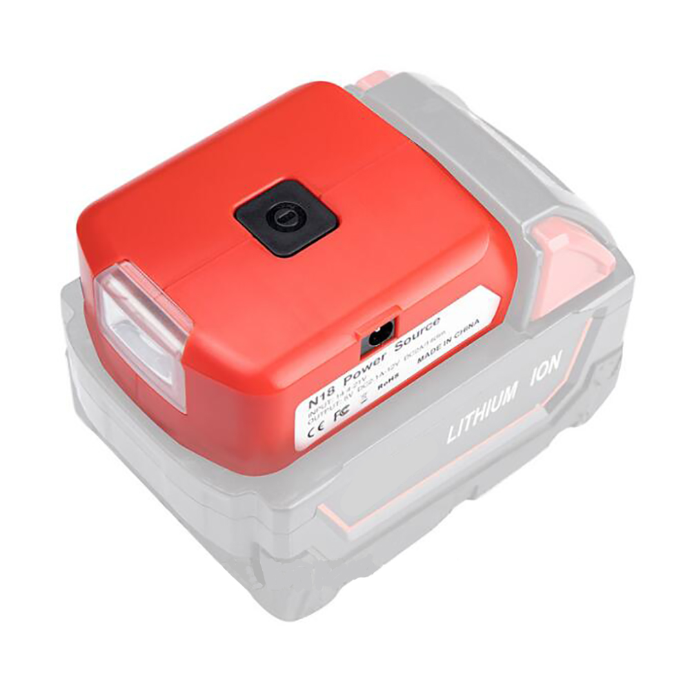 Adapter-LED-Light-Working-Lamp-Flashlight-Torch-USB-Mobile-Phone-Charger-DC-12V-Output-For-18V-Li-io-1797758