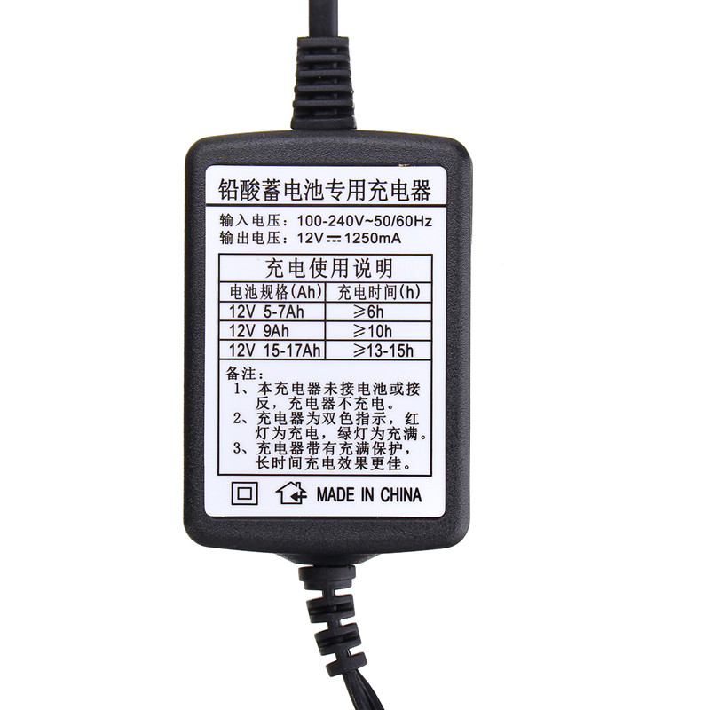 DC-12V-12A-Car-Motorcycle-ATV-Smart-Compact-Battery-Charger-Tender-Maintainer-EU-Plug-1210691
