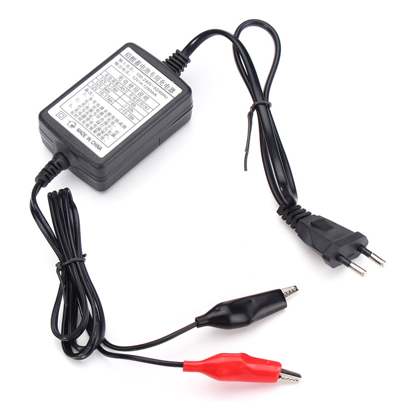 DC-12V-12A-Car-Motorcycle-ATV-Smart-Compact-Battery-Charger-Tender-Maintainer-EU-Plug-1210691