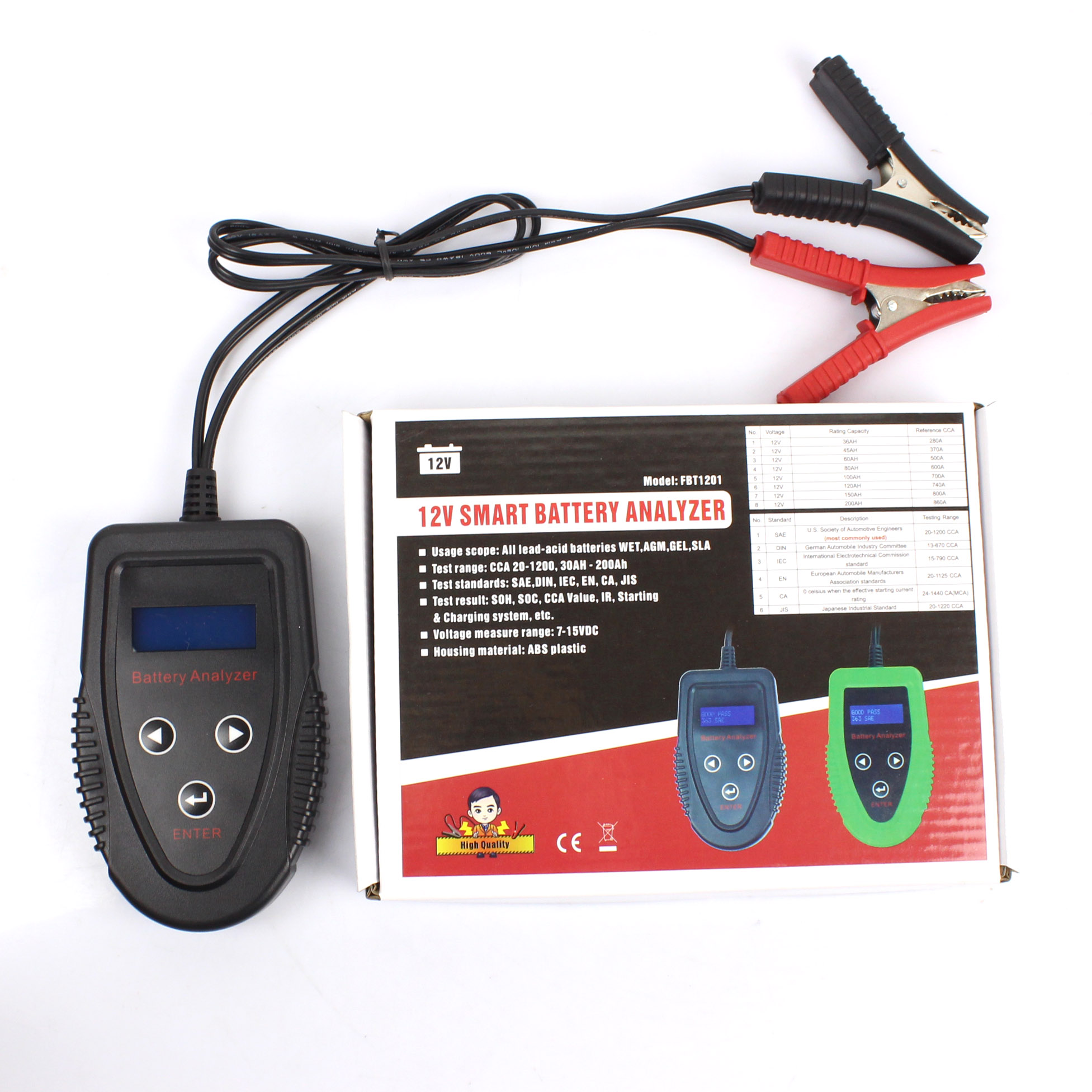 FOXSUR-12V-7V-15V-LCD-Battery-Tester-Analyzer-Digital-Motorcyclce-Car-Gel-AGM-WET-CA-SLA-CCA-IR-SOH--1453127