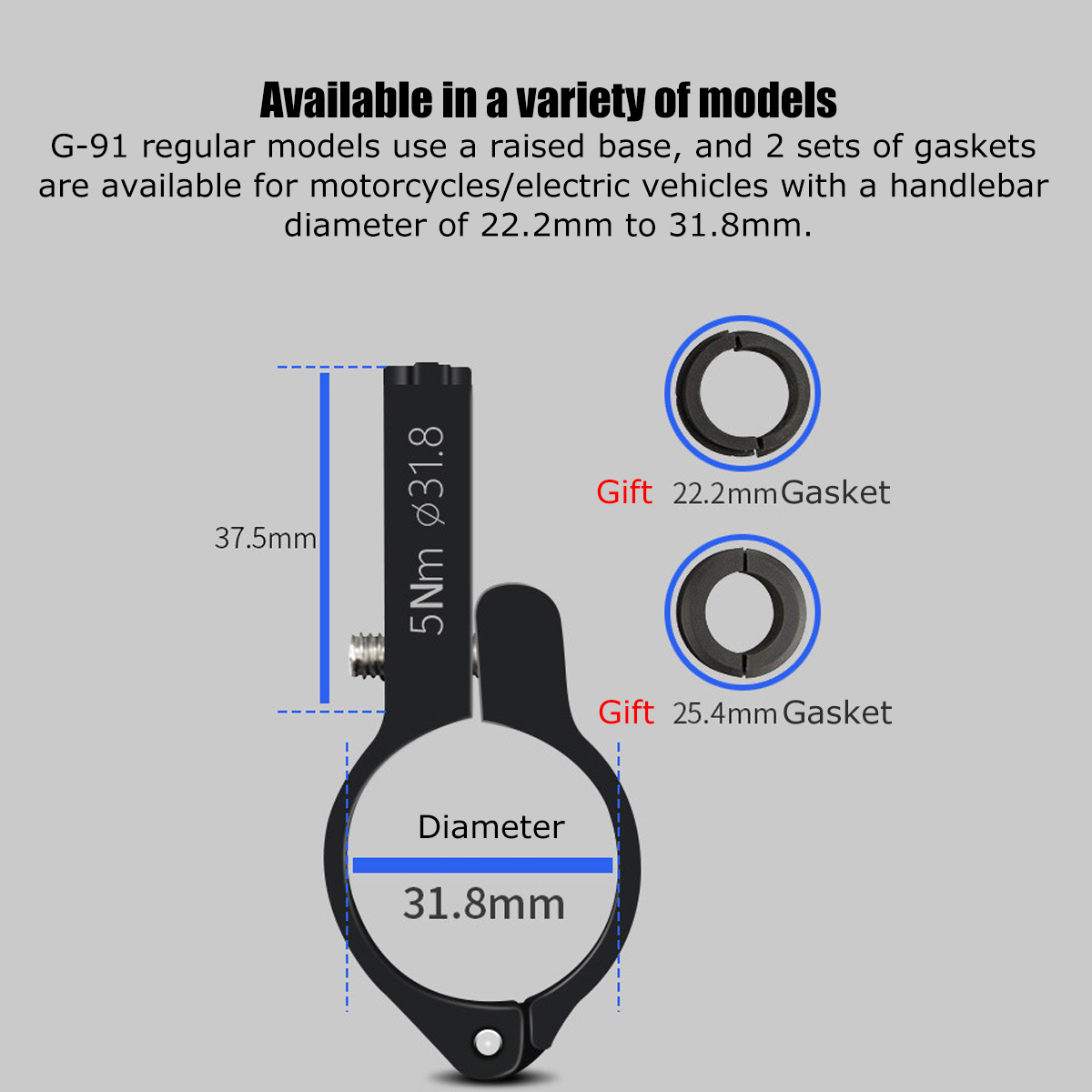 GUB-G-91-12V-48V-Phone-GPS-USB-Charger-Holder-Bike-Mount-Electric-Scooter-Bicycle-Charging-Stand-1583717